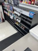 9FT OF TOBACCO MERCHANDISING SHELVING