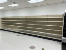 27FT OF MADIX WALL SHELVING