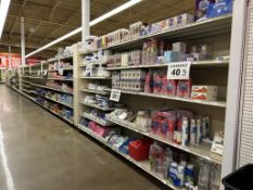 98FT OF MADIX GONDOLA SHELVING