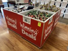 36IN X 36IN X 36IN PORABLE BIN MERCHANDISERS