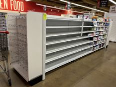 12FT OF MADIX GONDOLA SHELVING