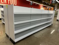 12FT OF MADIX GONDOLA SHELVING