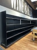 24FT OF MADIX WALL SHELVING