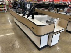 2011 EMI SINGLE BELT CHECKSTAND (NO POINT OF SALES)