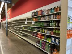 96FT OF MADIX WALL SHELVING