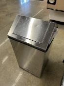 STAINLESS TRASH CAN