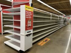 88FT OF MADIX GONDOLA SHELVING