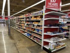 100FT OF MADIX GONDOLA SHELVING