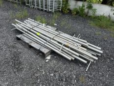 PALLET OF STAINLESS CASE FRONT BUMPER RAILS