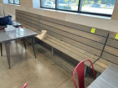 8FT WOODEN BENCHES