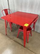METAL CAFÉ TABLES