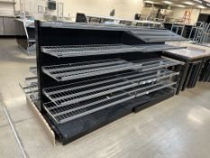 8FT OF MADIX GONDOLA SHELVING W/ WIRE SHELVES