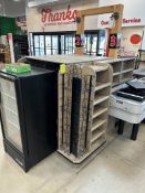WOODEN CHECK LANE MERCHANDISER