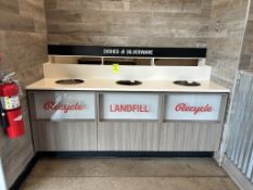 FOOD WASTE/DRESSING COUNTER