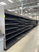 52FT OF MADIX WALL SHELVING