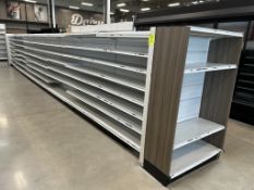 32FT OF MADIX GONDOLA SHELVING
