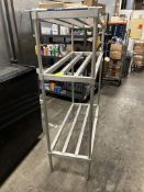 48IN X 20IN X 68IN ALUMINUM COOLER RACK