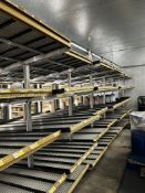 10 SECTIONS OF 30IN DAIRY RACK W/ CONVEYOR
