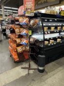 54IN TALL FOUR WAY WIRE MERCHANDISER