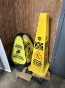ASSORTED WET FLOOR CONES