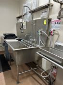 STAINLESS STEEL PRODUCE PREP SINK
