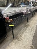 4FT LOW PROFILE METRO RACKS W/ WIRE BASKETS