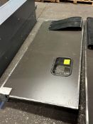 Single impact door