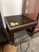 Square merchandiser table