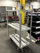 Damaged aluminum hand truck