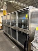 2015 Hillphoenix glass door freezer merchandiser