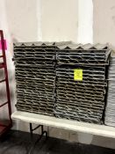 Stack of baggett sheet pans