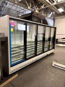 2009 Hussmann glass door refrigerated merchandiser