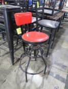 high padded swivel chair