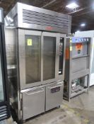 LBC mini rotating rack oven w/ proofer base