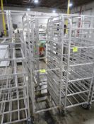 aluminum sheet pan rack