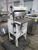 Oliver bread slicer, on stand