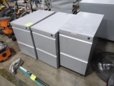 2-drawer file cabinets