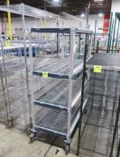 MetroMax shelving unit, on casters