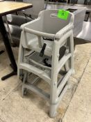 RUBBERMAID HIGH CHAIRS