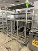 53IN PORTABLE ALUMINUM SHELVING UNIT