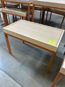 34IN X 19IN X 24IN MERCHANDISING TABLES