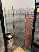 ASSORTED 4FT METRO RACKS