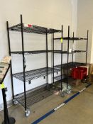 4FT METRO RACKS ON CASTERS