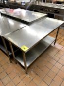 STAINLESS STEEL TABLE