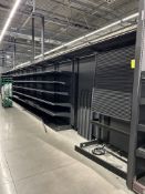 48FT OF LOZIER WALL SHELVING