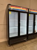 TRUE TWO GLASS DOOR COOLER