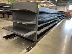 38FT OF LOZIER GONDOLA SHELVING