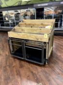 WOOD PRODUCE DISPLAY