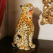 Polychrome porcelain sculpture Italy, 20th century
