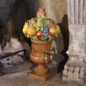 Terracotta vase Italy, 20th century